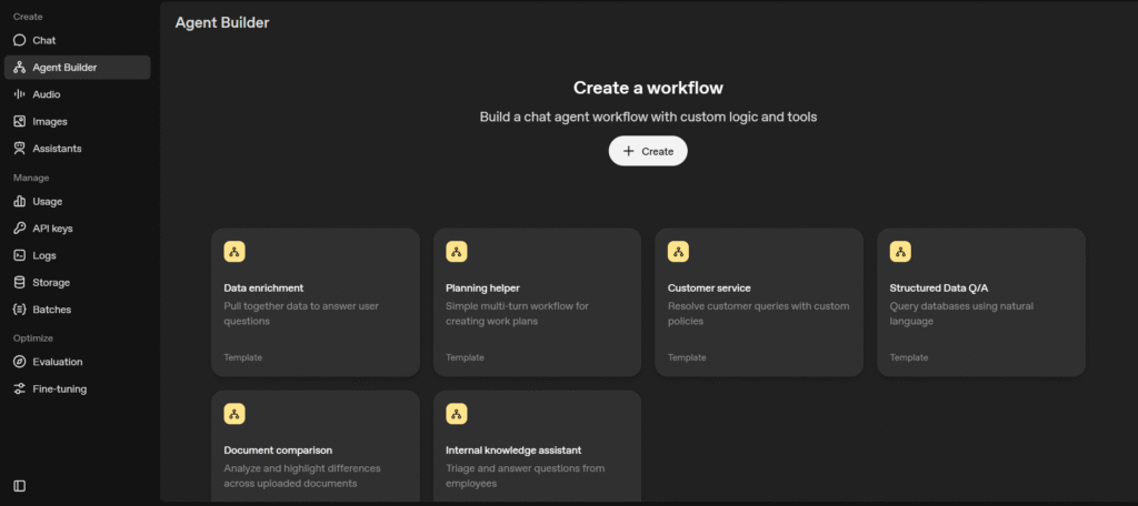 Agent builder چیست؟